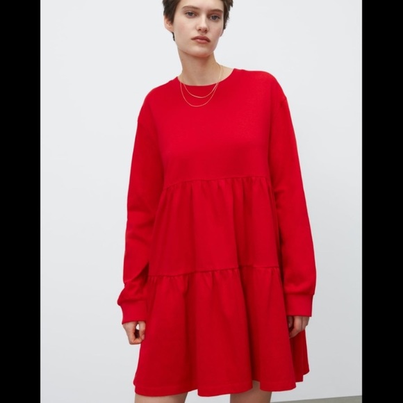 ZARA SHORT TIERED MINI DRESS - Picture 3 of 11